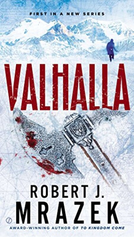 Book cover for "Valhalla" by Robert J Mrazek