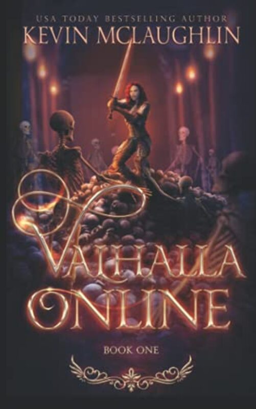 Book cover for "Valhalla Online" by Kevin McLaughlin