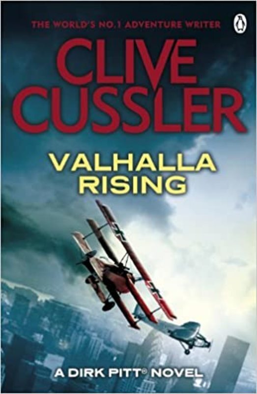 Book cover for "Valhalla Rising" by Clive Cussler
