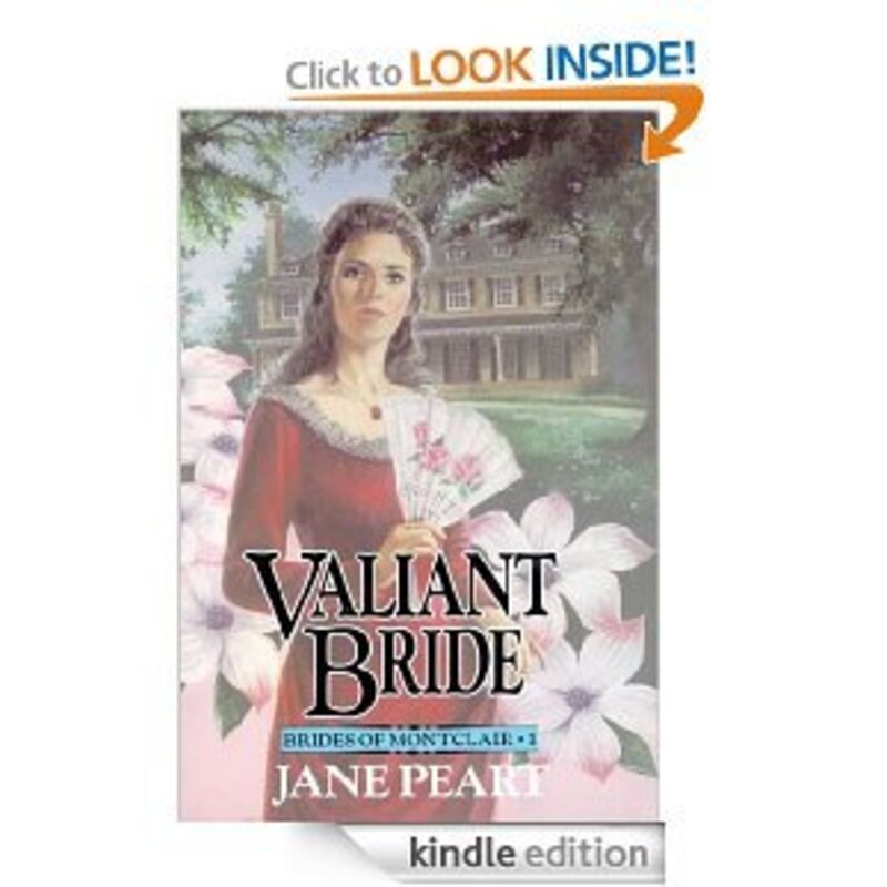 Book cover for "Valiant Bride" by Jane Peart