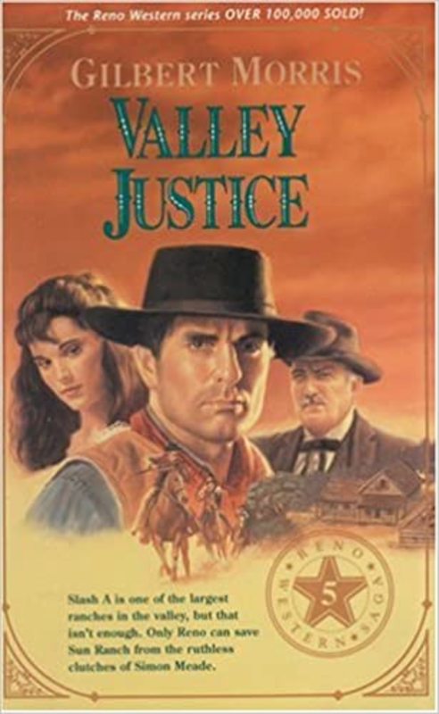Book cover for "Valley Justice" by Gilbert Morris