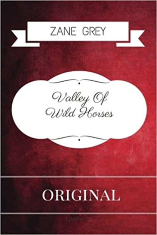 Book cover for "Valley Of Wild Horses" by Zane Grey