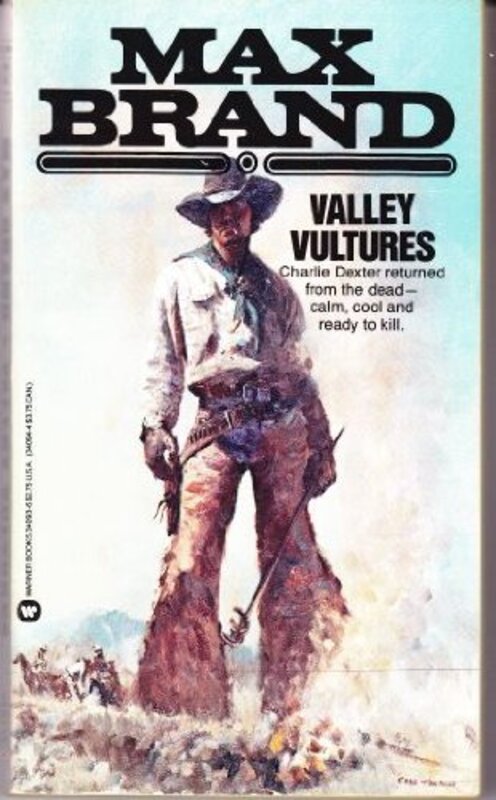 Book cover for "Valley Vultures" by Max Brand