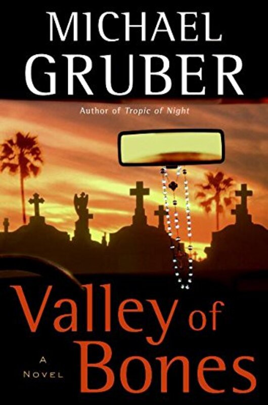 Book cover for "Valley of Bones" by Michael Gruber