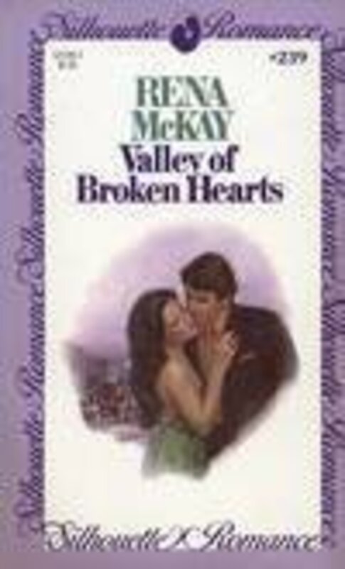 Book cover for "Valley of Broken Hearts" by Lorena McCourtney