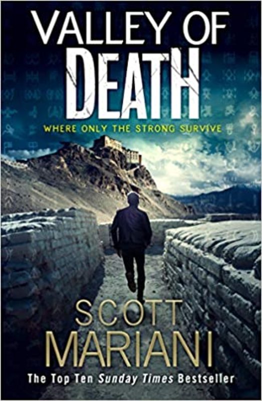 Book cover for "Valley of Death" by Scott Mariani