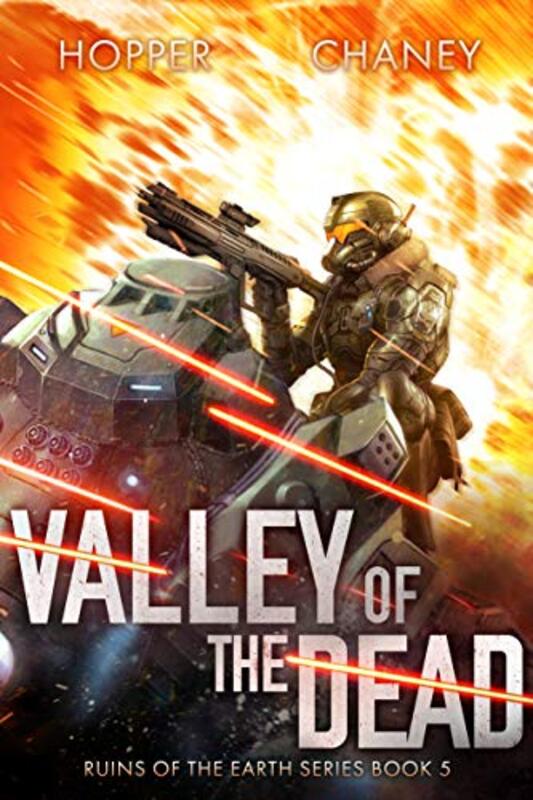 Book cover for "Valley of the Dead" by JN Chaney