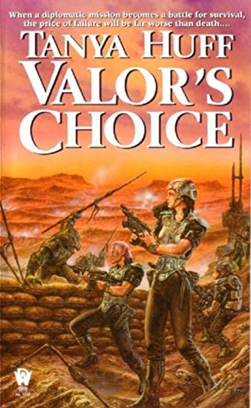 Book cover for "Valor's Choice" by Tanya Huff