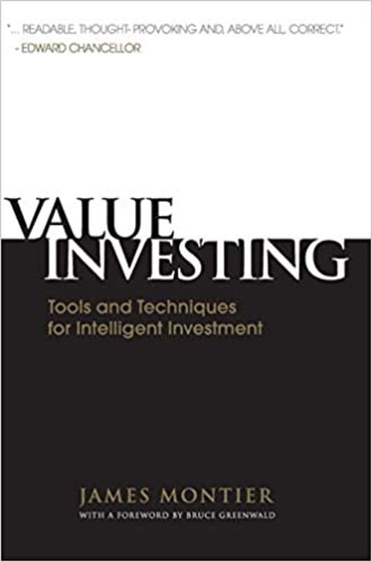 Book cover for "Value Investing" by James Montier