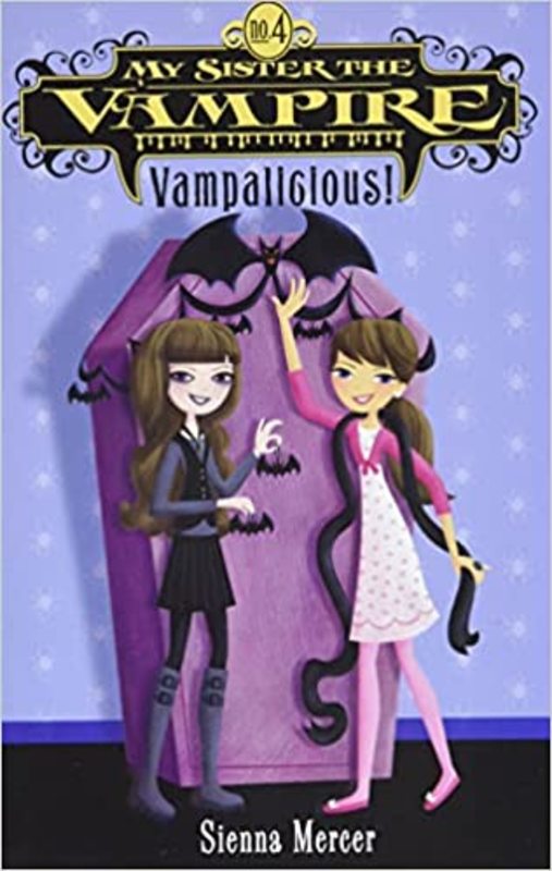 Book cover for "Vampalicious!" by Sienna Mercer
