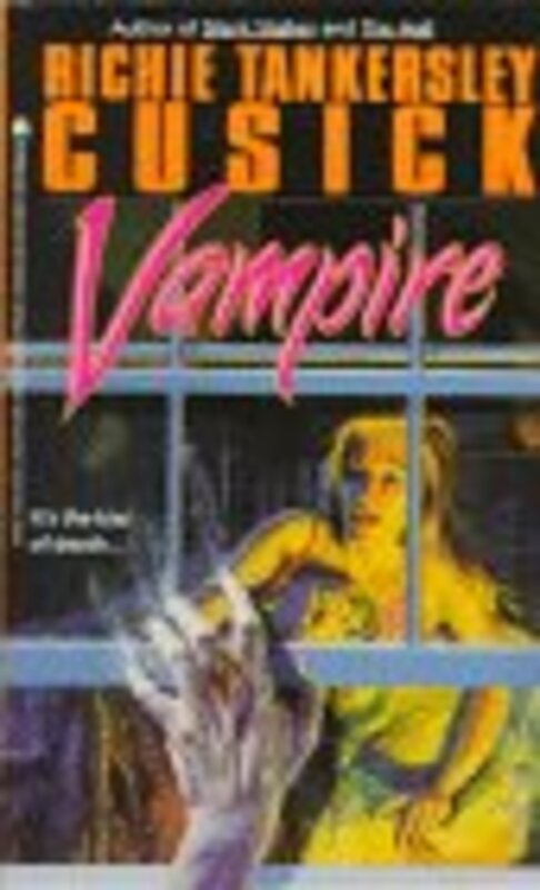 Book cover for "Vampire" by Richie Tankersley Cusick