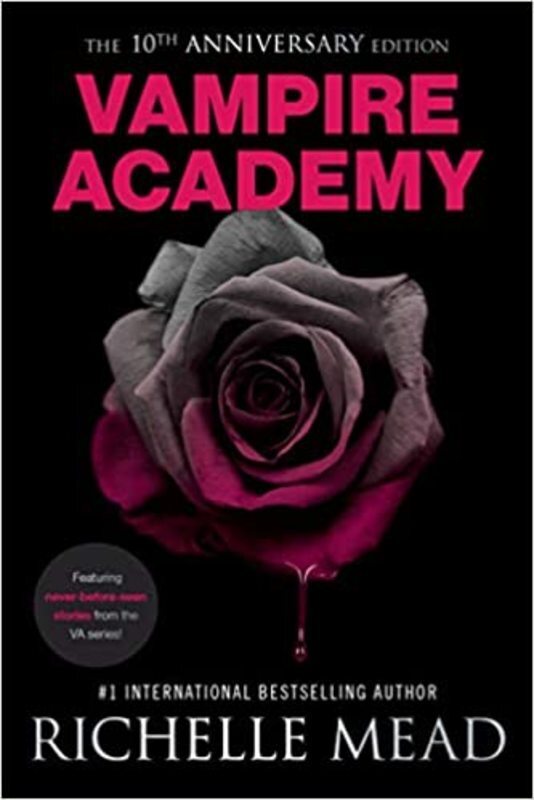 Book cover for "Vampire Academy" by Richelle Mead