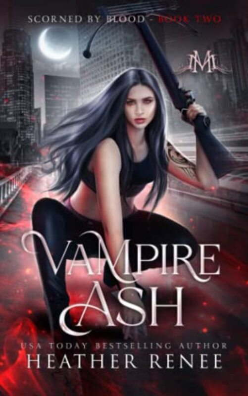 Book cover for "Vampire Ash" by Heather Renee