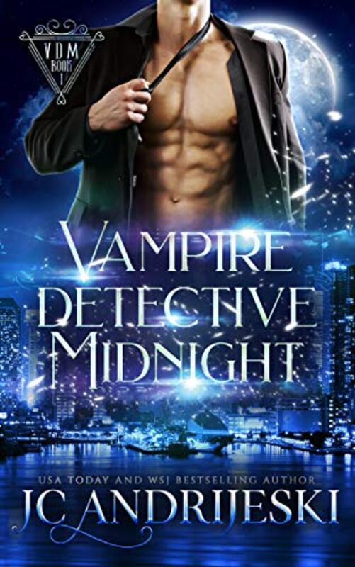Book cover for "Vampire Detective Midnight" by JC Andrijeski