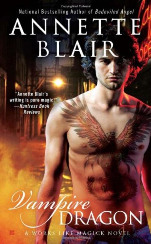 Book cover for "Vampire Dragon" by Annette Blair