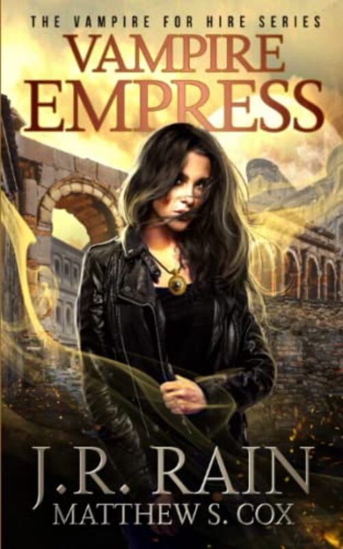 Book cover for "Vampire Empress" by JR Rain