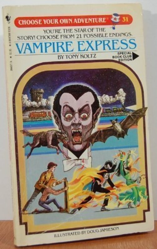 Book cover for "Vampire Express" by Various