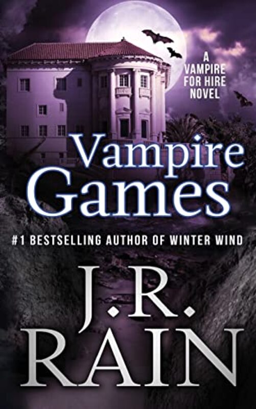 Book cover for "Vampire Games" by JR Rain