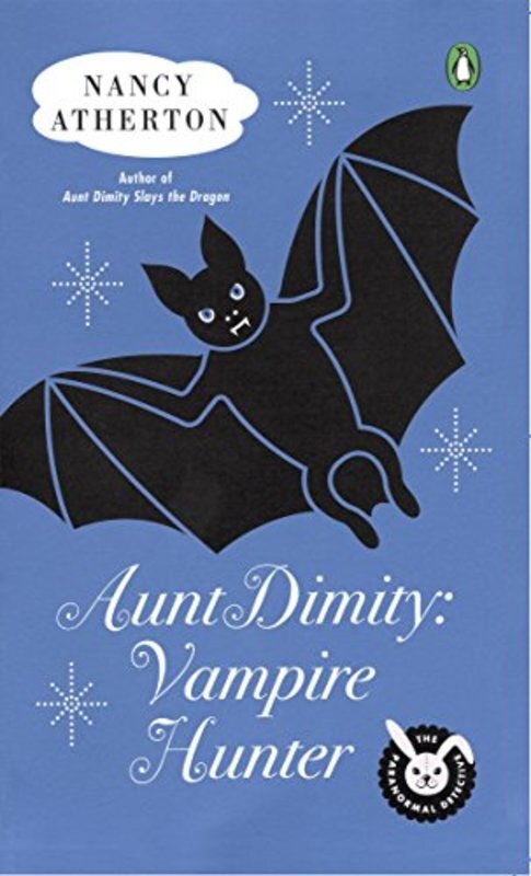 Book cover for "Aunt Dimity: Vampire Hunter" by Nancy Atherton