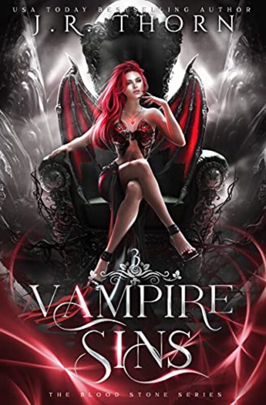 Book cover for "Vampire Sins" by JR Thorn