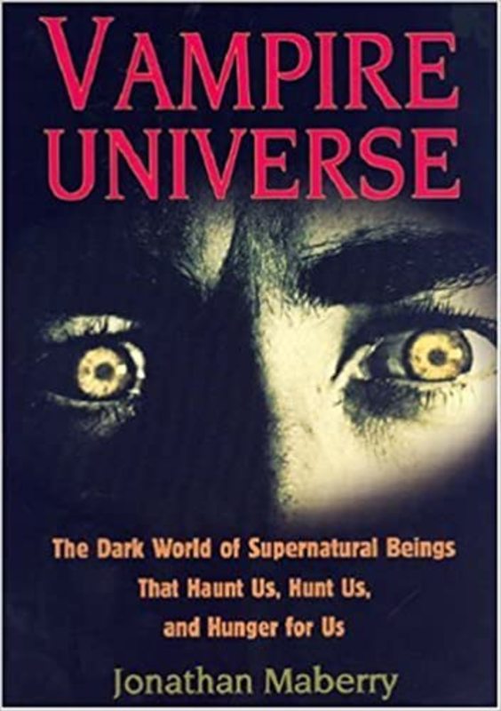 Book cover for "Vampire Universe" by Jonathan Maberry