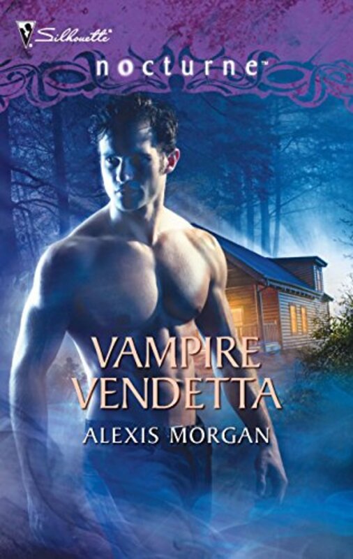 Book cover for "Vampire Vendetta" by Alexis Morgan