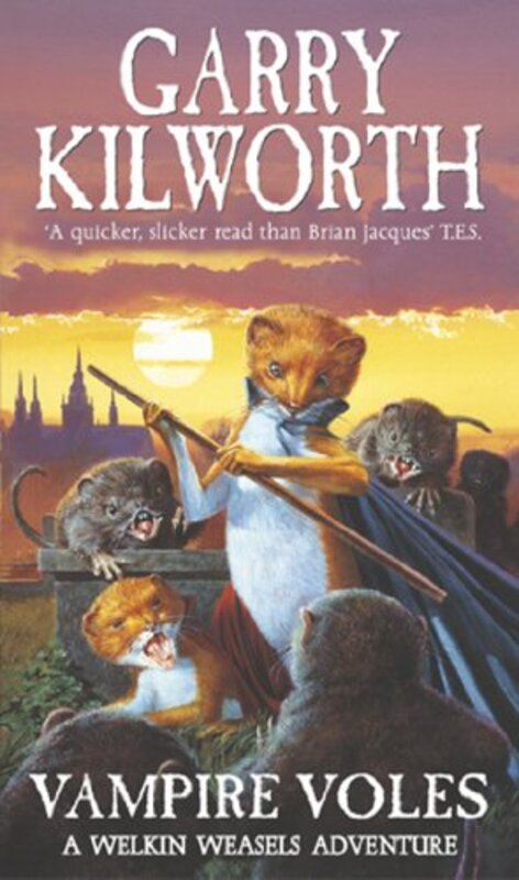 Book cover for "Vampire Voles" by Garry Douglas Kilworth