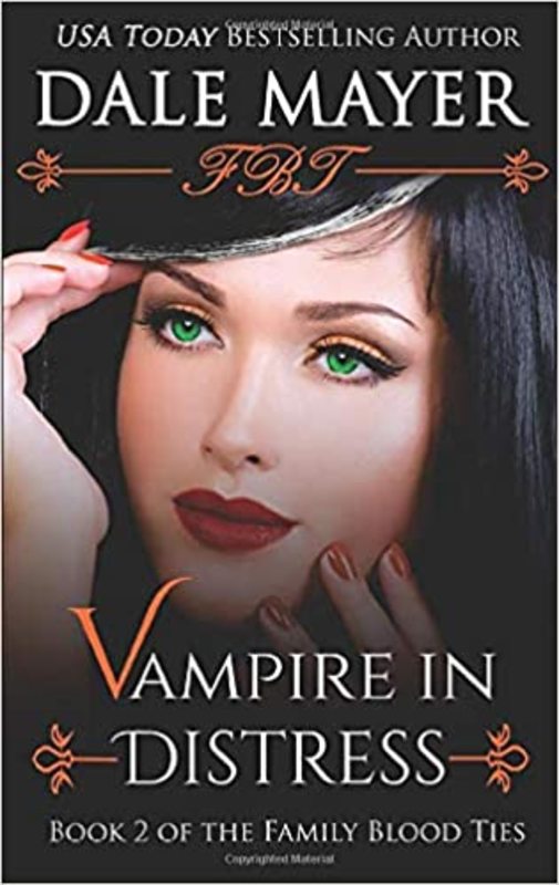 Book cover for "Vampire in Distress" by Dale Mayer