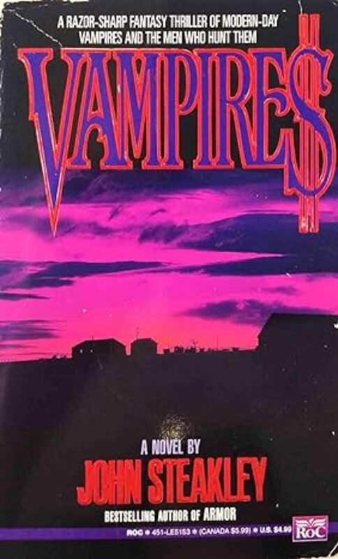 Book cover for "Vampire$" by John Steakley