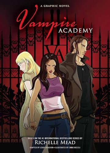 Book cover for "Vampire Academy" by Richelle Mead