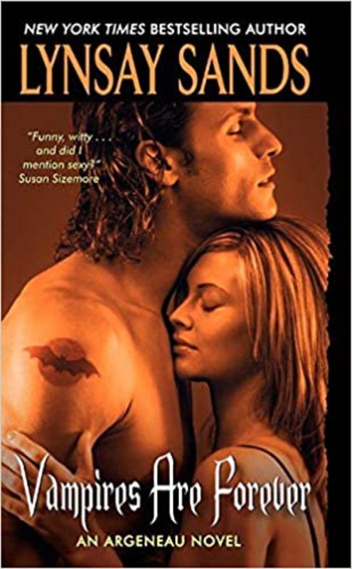 Book cover for "Vampires Are Forever" by Lynsay Sands