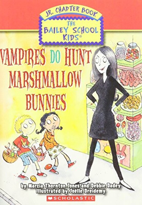 Book cover for "Vampires Do Hunt Marshmallow Bunnies" by Marcia Thornton Jones