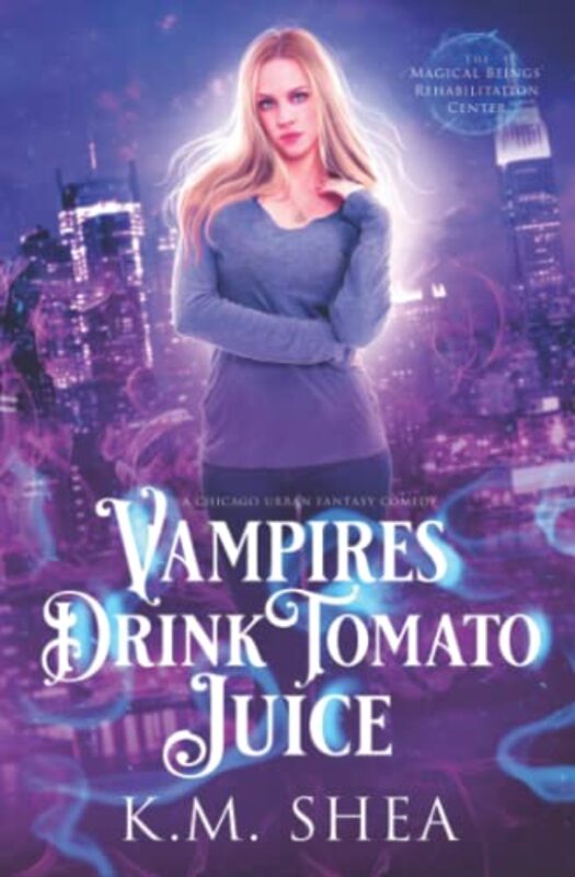 Book cover for "Vampires Drink Tomato Juice" by KM Shea