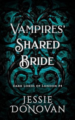 Book cover for "Vampires' Shared Bride" by Jessie Donovan