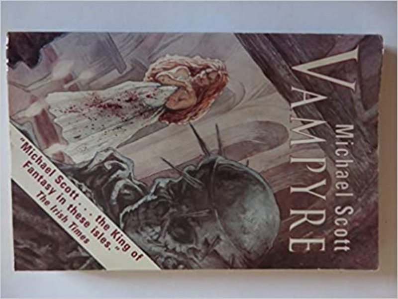 Book cover for "Vampyre" by Michael Scott