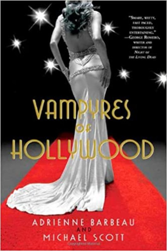 Book cover for "Vampyres of Hollywood" by Michael Scott