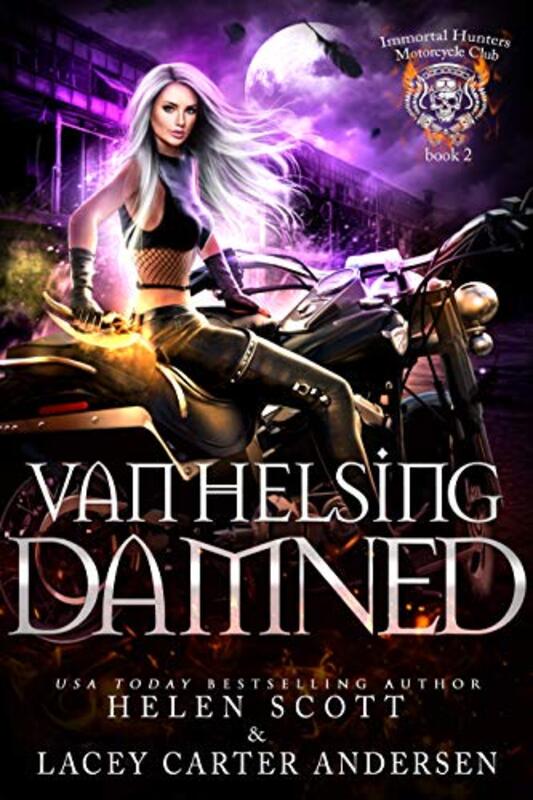 Book cover for "Van Helsing Damned" by Helen Scott