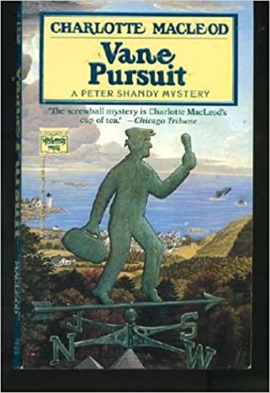 Book cover for "Vane Pursuit" by Charlotte MacLeod
