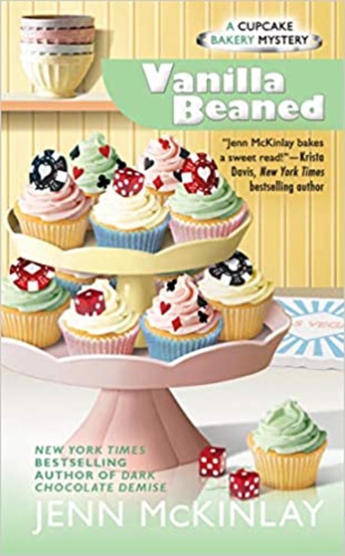 Book cover for "Vanilla Beaned" by Jenn McKinlay