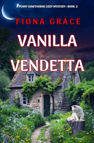 Book cover for "Vanilla Vendetta" by Fiona Grace