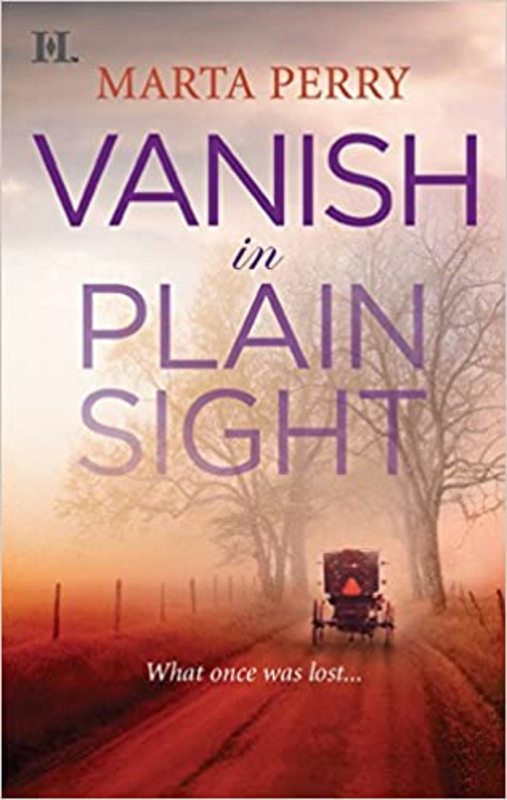 Book cover for "Vanish in Plain Sight" by Marta Perry