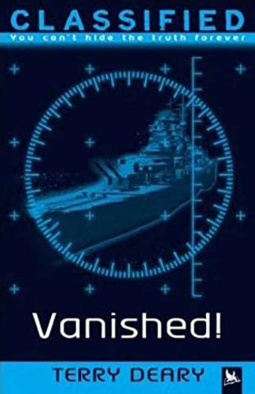 Book cover for "Vanished!" by Terry Deary