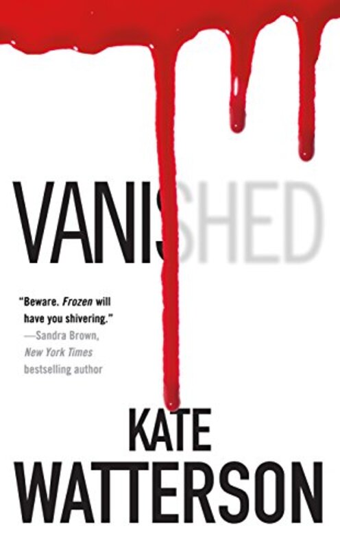 Book cover for "Vanished" by Kate Watterson