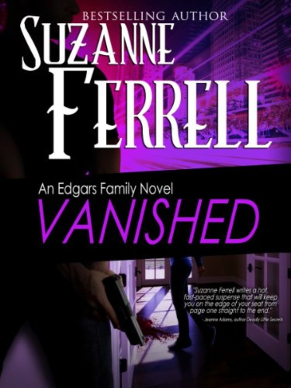 Book cover for "Vanished" by Suzanne Ferrell