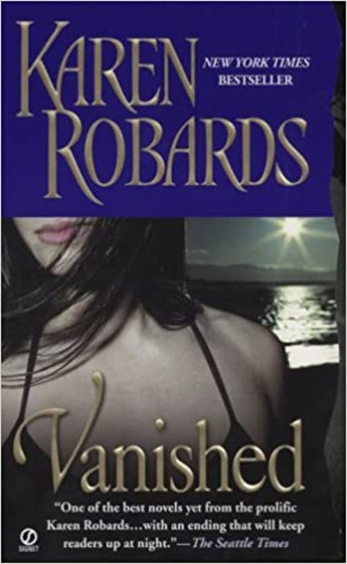 Book cover for "Vanished" by Karen Robards