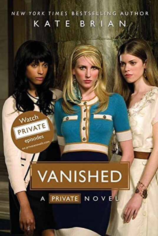 Book cover for "Vanished" by Kate Brian