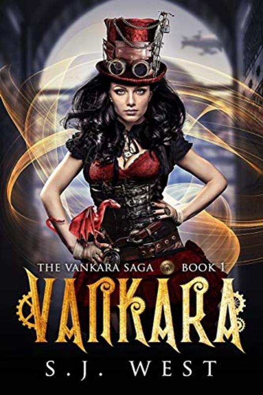 Book cover for "Vankara" by SJ West