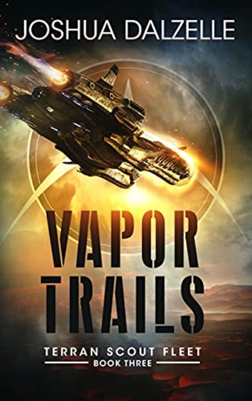 Book cover for "Vapor Trails" by Joshua Dalzelle