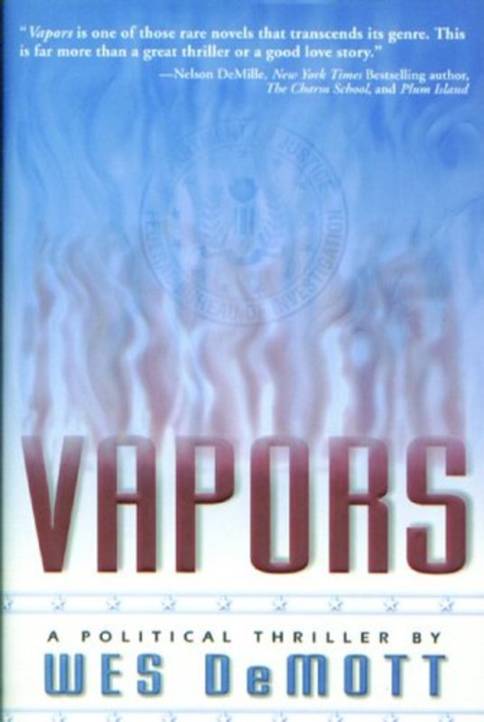 Book cover for "Vapors" by Wes DeMott