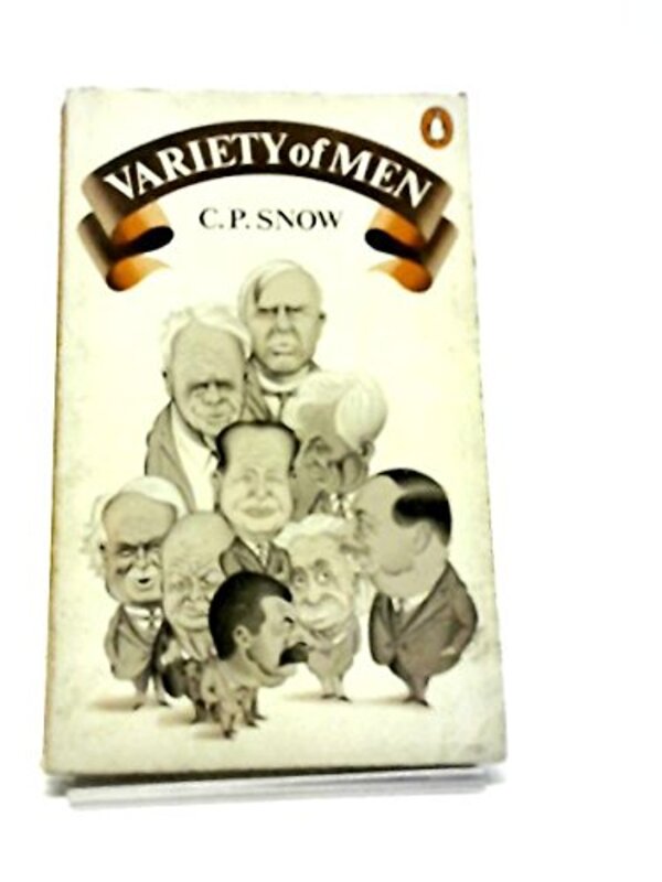 Book cover for "Variety of Men" by CP Snow